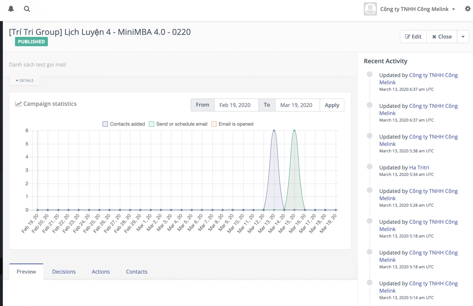 Landing page trong marketing automation